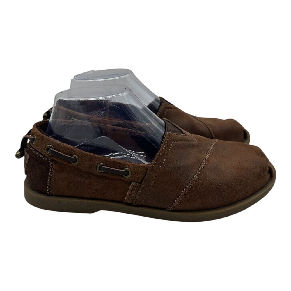 Skechers Bobs Chill‎ Luxe Shoes Women's Size 8 Brown Slip On Loafers 33731